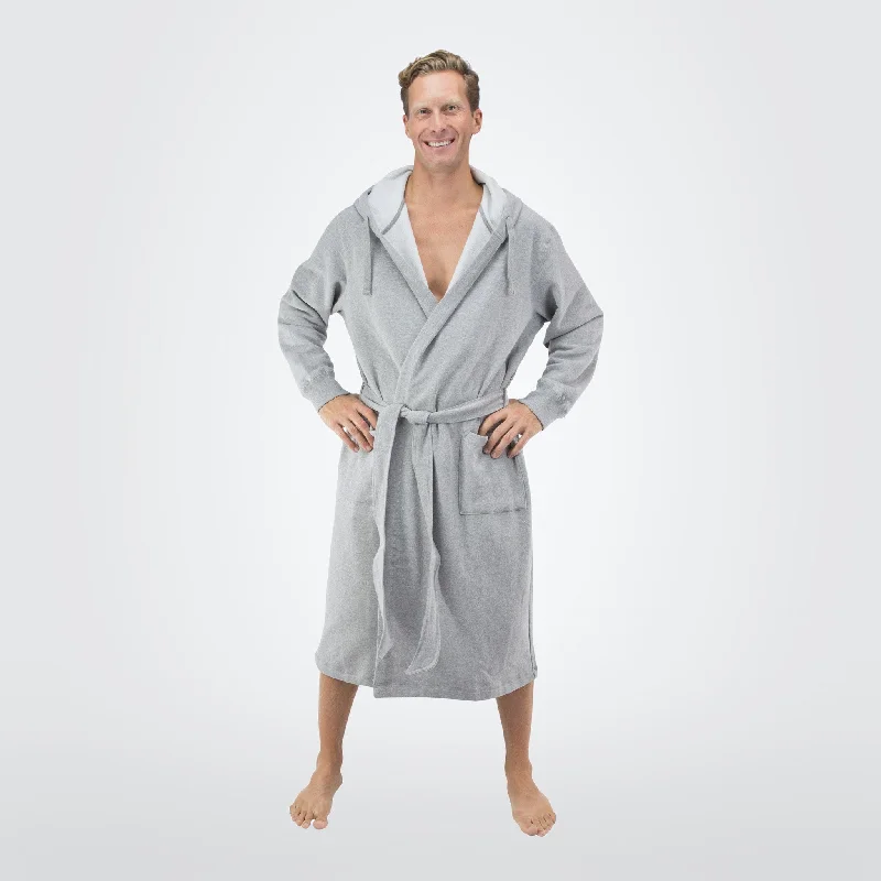 Men's Hooded Sweatshirt Robe