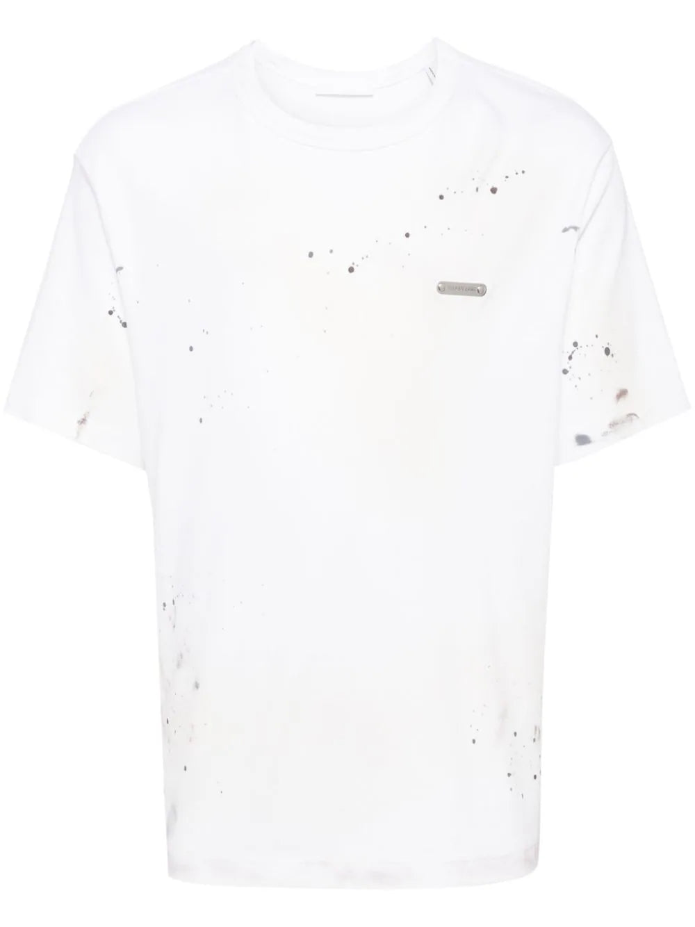 Sleeveless men waistcoats with a high - cut armhole for ease of movementMen's tie - dye t - shirts with a bohemian stylePaint-Splatter Cotton T-Shirt Sleeveless men waistcoats with a high - cut armhole for ease of movementMen's tie - dye t - shirts with a bohemian stylePaint-Splatter Cotton T-Shirt