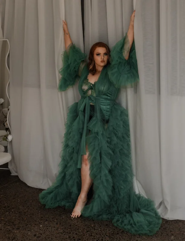 Men's robes with a snap - front closure​Tulle Robe Hire (Local pick up) all colours