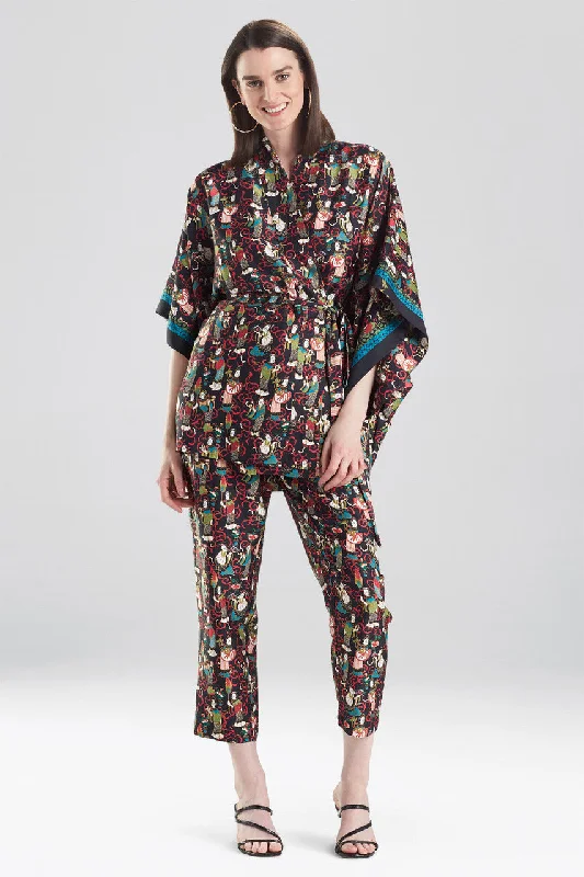 Men's robes with a lightweight shell​Tea Garden Robe