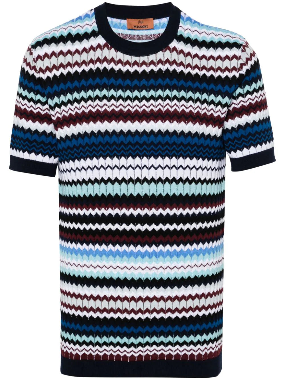 Zip - front men vest with multiple inner pockets for storageMen's polo t - shirts with a contrast collar for a preppy lookZigzag Cotton T-Shirt Zip - front men vest with multiple inner pockets for storageMen's polo t - shirts with a contrast collar for a preppy lookZigzag Cotton T-Shirt