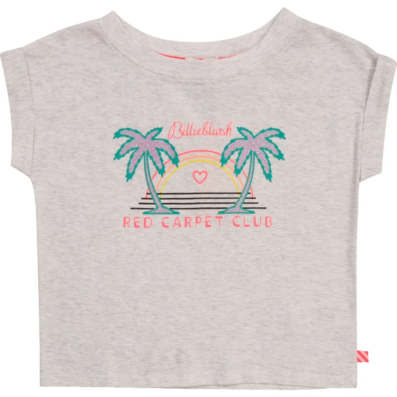 Men's smart - casual checkered t - shirts for semi - formal occasionsBillieblush T-Shirt Spring 1 Light Gray Men's smart - casual checkered t - shirts for semi - formal occasionsBillieblush T-Shirt Spring 1 Light Gray