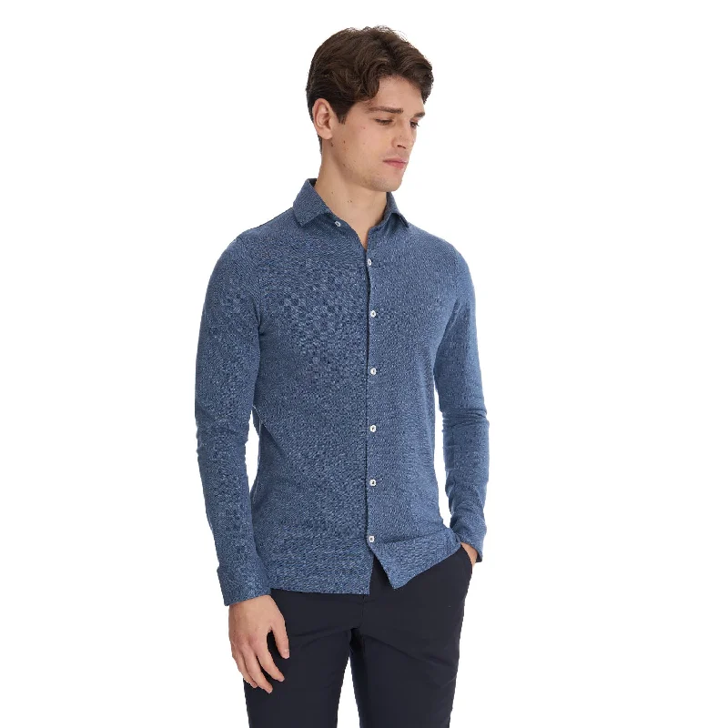 Men's budget - friendly basic polo shirts in multiple colorsBLUE POLO SHIRT