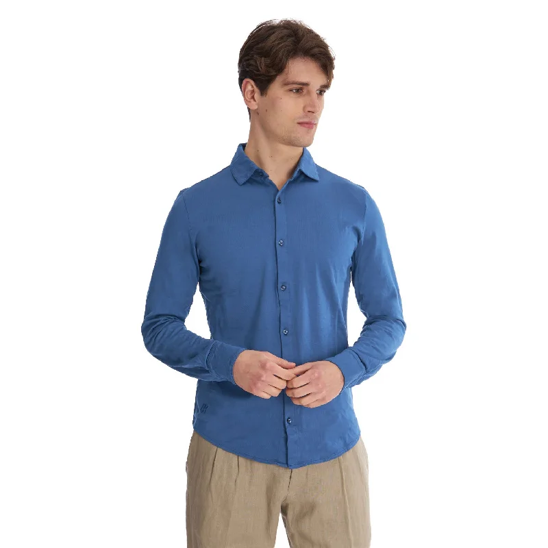 Men's quick - dry polo shirts for water sports activitiesBLUETTE POLO SHIRT