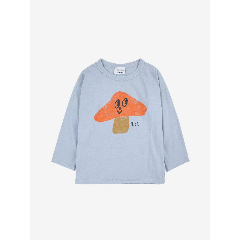 Men's tie - dye t - shirts with a bohemian styleBobo Choses Mr. Mushroom Long Sleeve T-Shirt Men's tie - dye t - shirts with a bohemian styleBobo Choses Mr. Mushroom Long Sleeve T-Shirt