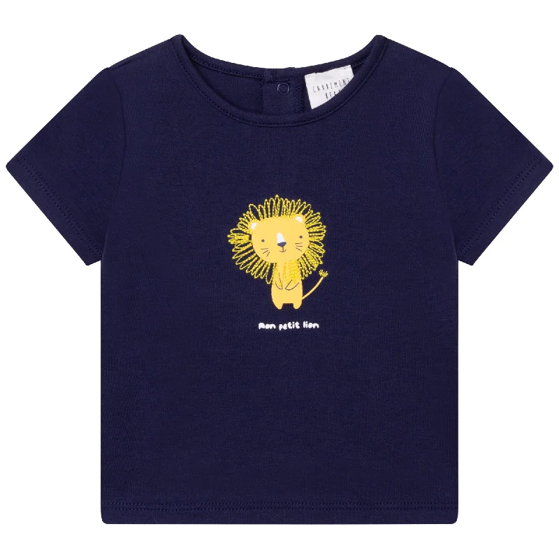 Men's antimicrobial t - shirts for odor - free freshness during travelCarrément Beau Short Sleeves Tee Shirt Spring 1 Infant Navy Men's antimicrobial t - shirts for odor - free freshness during travelCarrément Beau Short Sleeves Tee Shirt Spring 1 Infant Navy