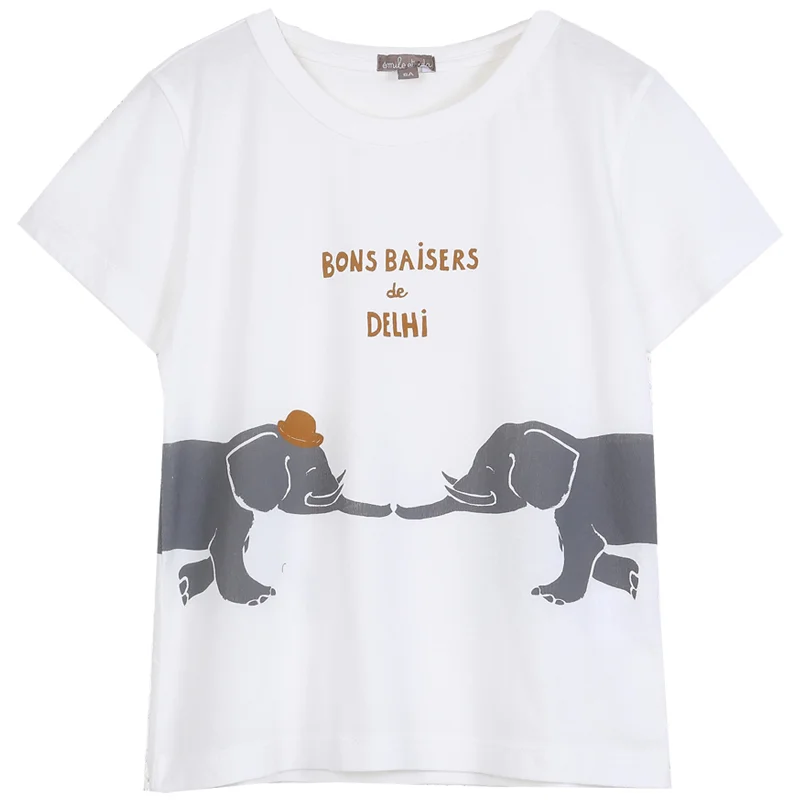 Men's printed Hawaiian t - shirts for tropical vacationsEmile et Ida Sweatshirt Ecru Men's printed Hawaiian t - shirts for tropical vacationsEmile et Ida Sweatshirt Ecru