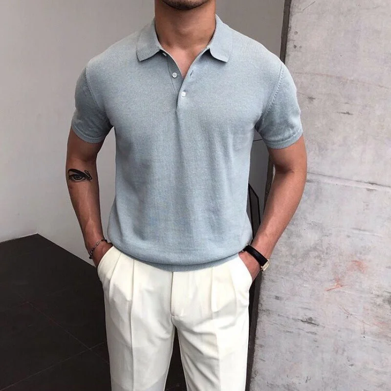 Men's ribbed cuffs and hem polo shirts for a textured lookEveryday Soft Touch Knit Polo Men's ribbed cuffs and hem polo shirts for a textured lookEveryday Soft Touch Knit Polo