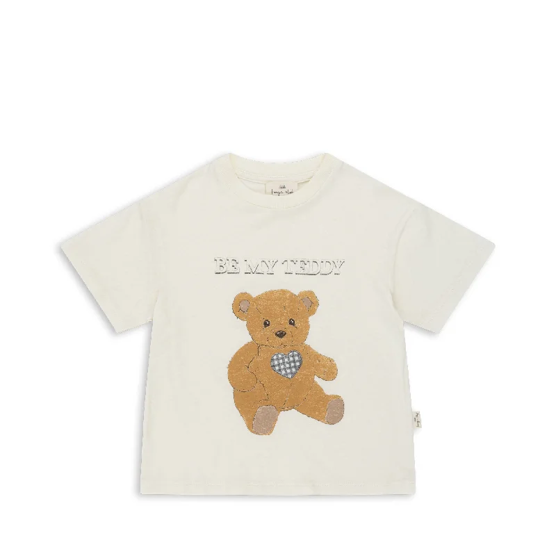 Men's thermal t - shirts with a high - neck design for cold weatherKonges Sløjd Era Tee OCS Teddy Bear Men's thermal t - shirts with a high - neck design for cold weatherKonges Sløjd Era Tee OCS Teddy Bear