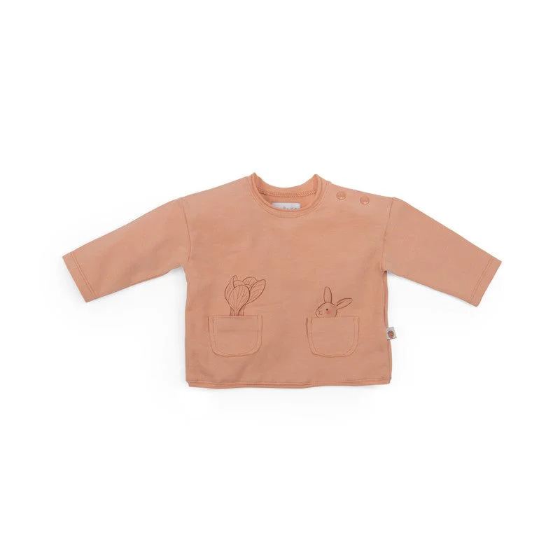 Men's distressed denim - look t - shirts with a rugged appealMoulin Roty Trois Petits Lapins - Iulian Tee-Shirt Men's distressed denim - look t - shirts with a rugged appealMoulin Roty Trois Petits Lapins - Iulian Tee-Shirt