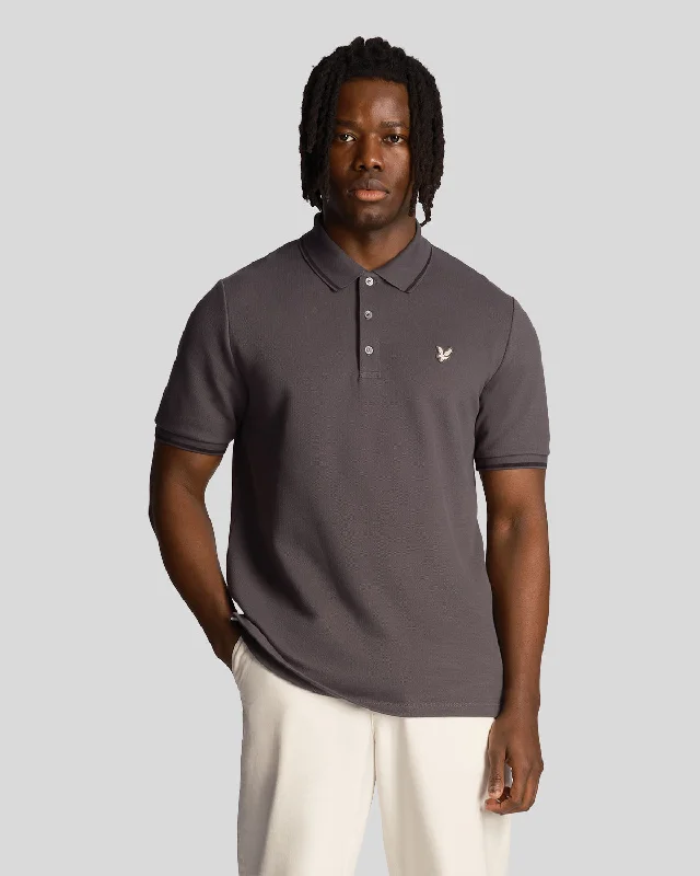 Men's plus size golf polo shirts in moisture wicking fabricPremium Vintage Flatback Pique Tipped Polo Shirt Men's plus size golf polo shirts in moisture wicking fabricPremium Vintage Flatback Pique Tipped Polo Shirt