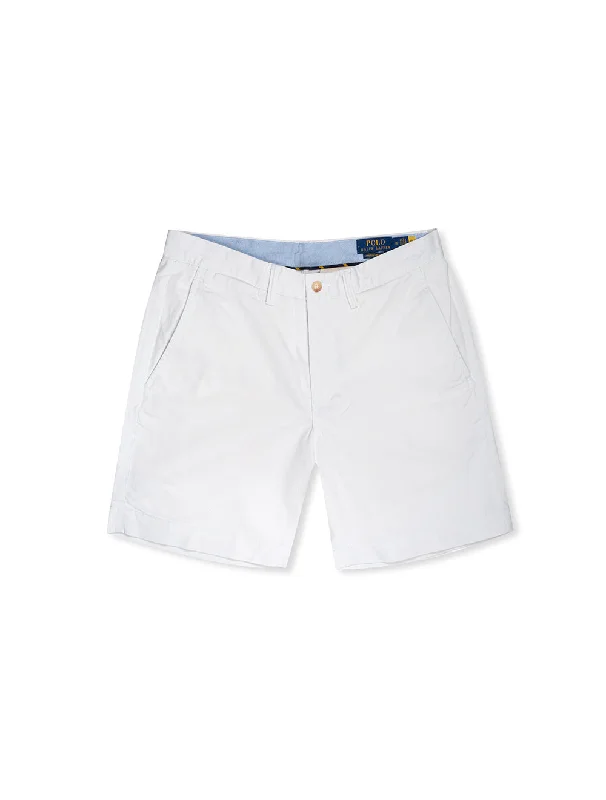 Men's vintage - inspired retro polo shirts with unique patternsBedford Shorts White