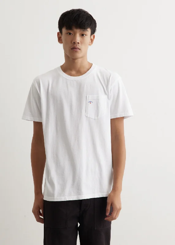 Men's slim - fit graphic t - shirts with vintage rock band printsCore Logo Pocket T-Shirt Men's slim - fit graphic t - shirts with vintage rock band printsCore Logo Pocket T-Shirt