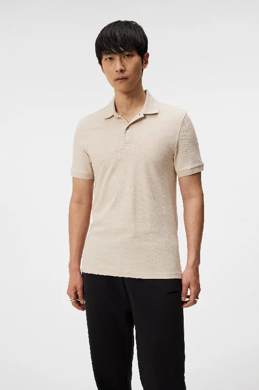 Men's breathable cotton blend polo shirts for summer outingsTroy Polo