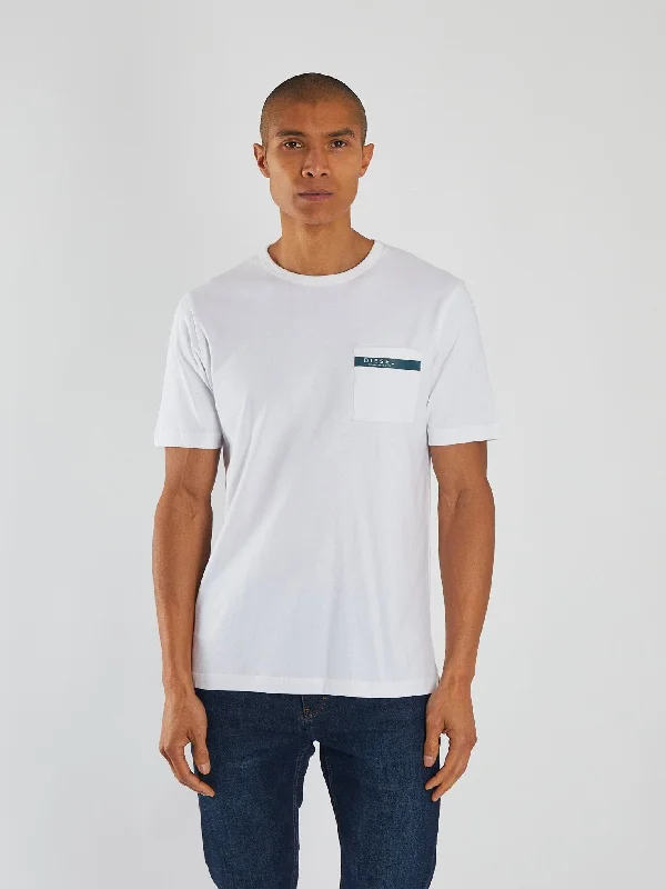 Men's lightweight performance t - shirts for running marathonsTommy Tee Dove White