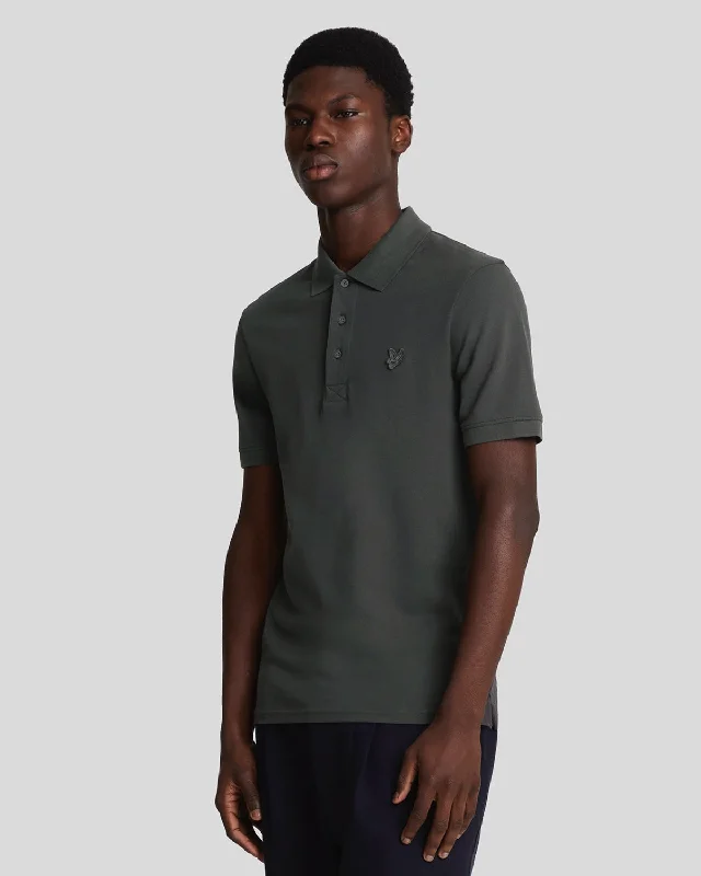 Men's vintage - inspired retro polo shirts with unique patternsTonal Eagle Polo Shirt