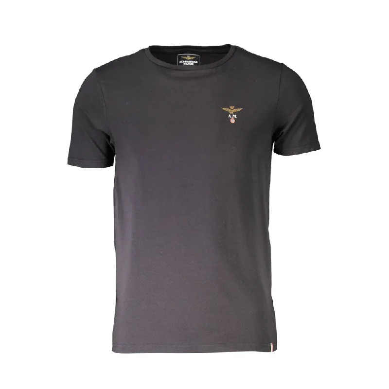 Men's mock - neck t - shirts with a modern and sleek styleAeronautica Militare Cotton Men's T-Shirt Men's mock - neck t - shirts with a modern and sleek styleAeronautica Militare Cotton Men's T-Shirt