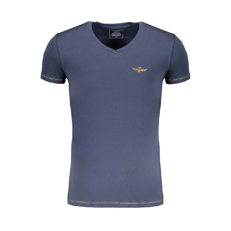 Men's long - sleeve henley t - shirts with button - down placketsAeronautica Militare Cotton Men's T-Shirt Men's long - sleeve henley t - shirts with button - down placketsAeronautica Militare Cotton Men's T-Shirt