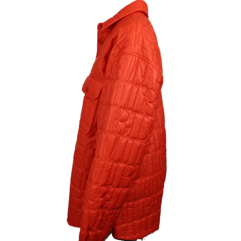 Men's moisture - wicking athletic t - shirts for intense workoutsAmiri Quilted Logo Over Shirt - Orange Men's moisture - wicking athletic t - shirts for intense workoutsAmiri Quilted Logo Over Shirt - Orange
