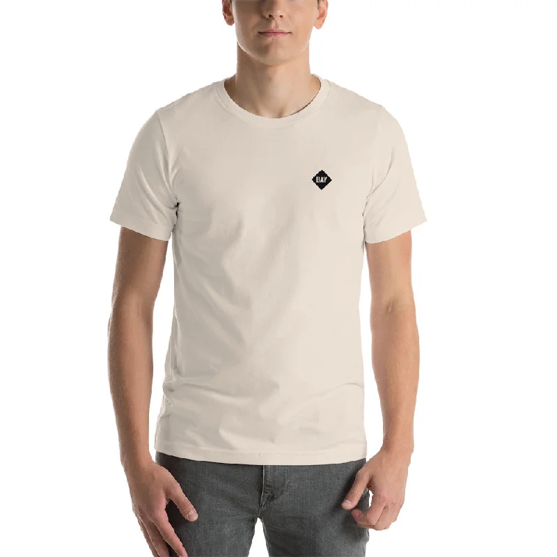 Men's smart - casual checkered t - shirts for semi - formal occasionsBone Short-Sleeve Men's smart - casual checkered t - shirts for semi - formal occasionsBone Short-Sleeve