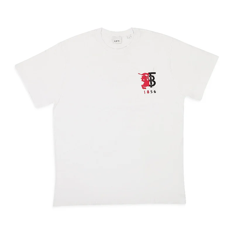 Men's moisture - wicking athletic t - shirts for intense workoutsBURBERRY HALF HORSE POCKET GRAPHIC WHITE T-SHIRT Men's moisture - wicking athletic t - shirts for intense workoutsBURBERRY HALF HORSE POCKET GRAPHIC WHITE T-SHIRT