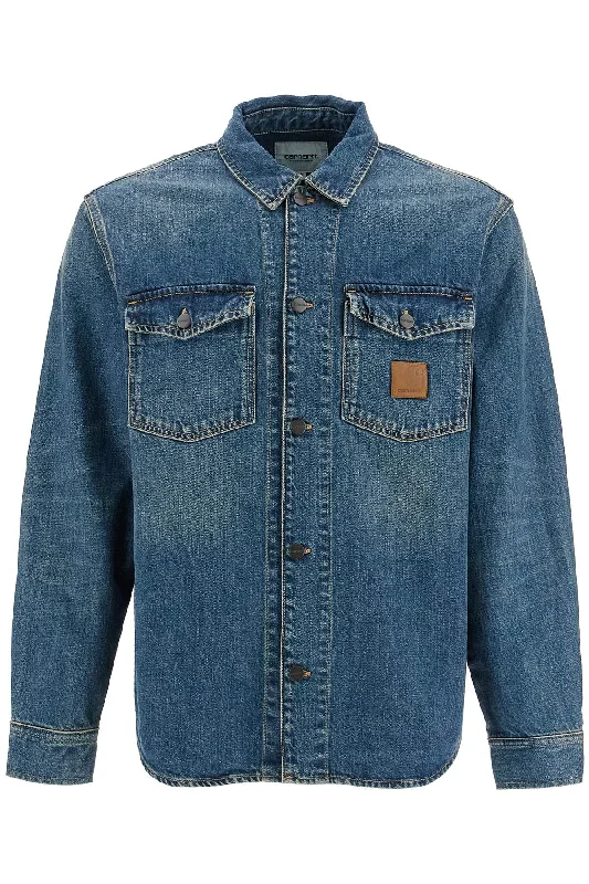 Men's plus - size pocket t - shirts with a classic lookCarhartt Wip Men's Lincoln blue Shirt For Men Men's plus - size pocket t - shirts with a classic lookCarhartt Wip Men's Lincoln blue Shirt For Men