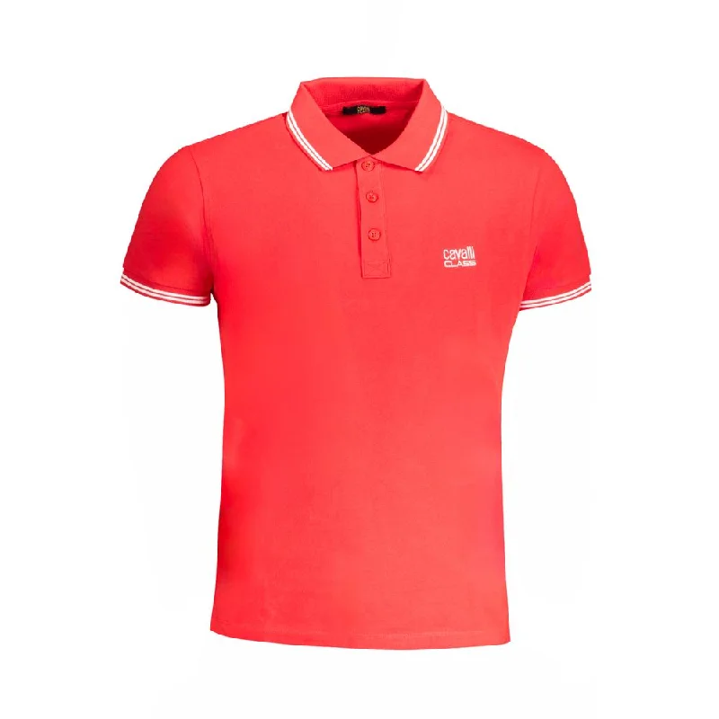 Men's organic cotton crew - neck t - shirts for everyday comfortCavalli Class Cotton Polo Men's Shirt Men's organic cotton crew - neck t - shirts for everyday comfortCavalli Class Cotton Polo Men's Shirt