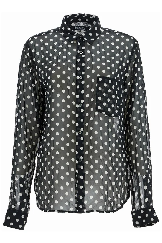 Men's moisture - wicking athletic t - shirts for intense workoutsComme Des Garcons Men's "Polka Dot Crink Men's moisture - wicking athletic t - shirts for intense workoutsComme Des Garcons Men's "Polka Dot Crink