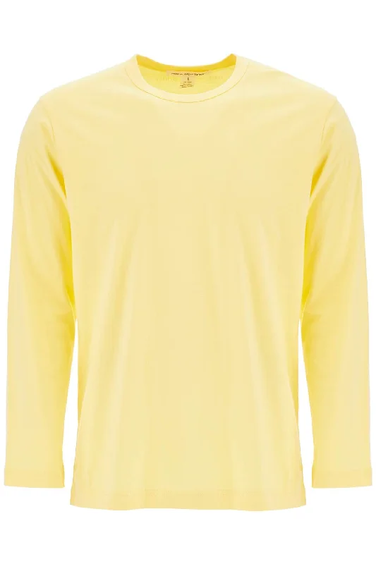 Men's ribbed t - shirts with a textured finish for added styleComme Des Garcons Shirt Men's Long Sleeve T-Shirt Men's ribbed t - shirts with a textured finish for added styleComme Des Garcons Shirt Men's Long Sleeve T-Shirt