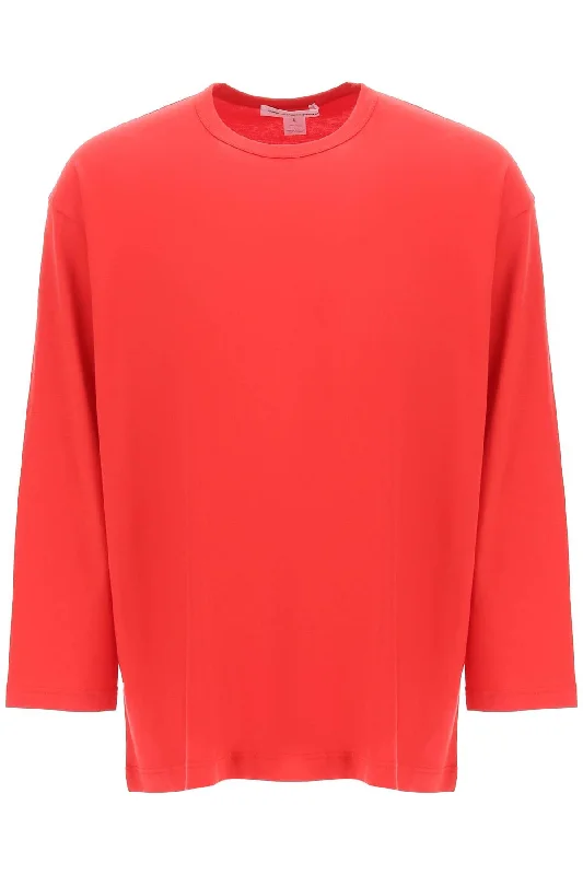 Men's ribbed t - shirts with a textured finish for added styleComme Des Garcons Shirt Men's Long Sleeve T-Shirt Men's ribbed t - shirts with a textured finish for added styleComme Des Garcons Shirt Men's Long Sleeve T-Shirt