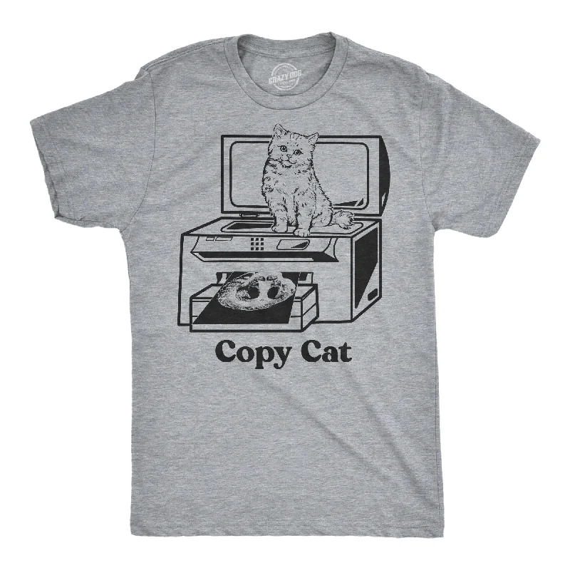 Men's plus - size pocket t - shirts with a classic lookCopy Cat Men's T Shirt