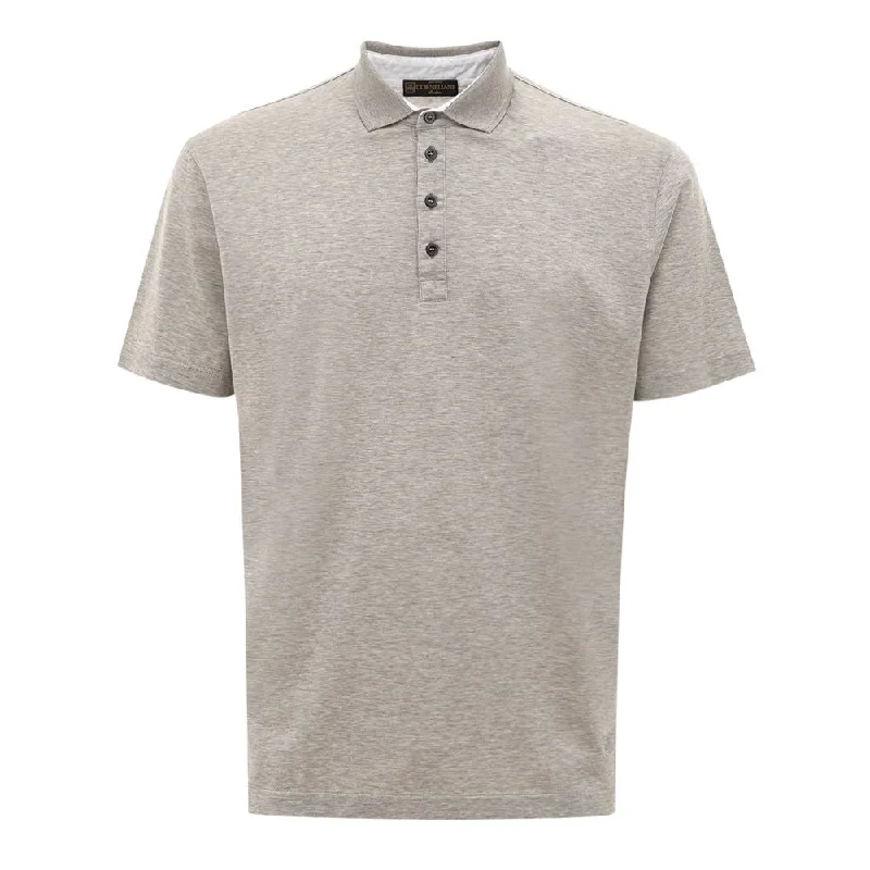 Men's lightweight performance t - shirts for running marathonsCorneliani Cotton Polo Men's Shirt Men's lightweight performance t - shirts for running marathonsCorneliani Cotton Polo Men's Shirt