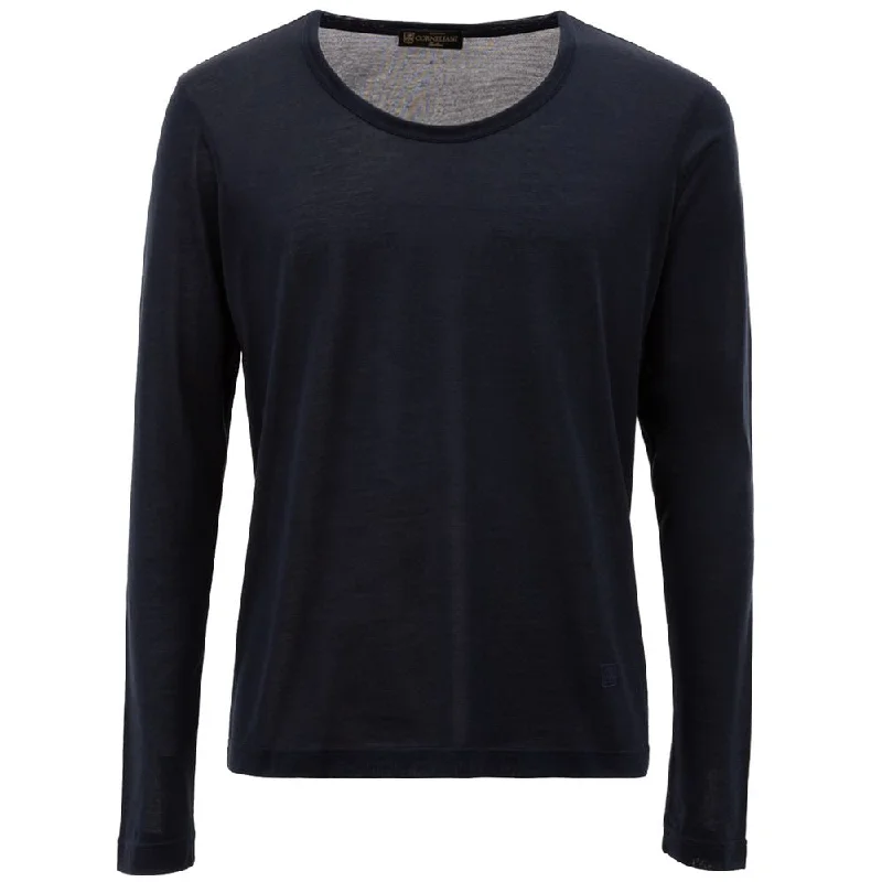 Men's smart - casual checkered t - shirts for semi - formal occasionsCorneliani Silk Men's T-Shirt Men's smart - casual checkered t - shirts for semi - formal occasionsCorneliani Silk Men's T-Shirt