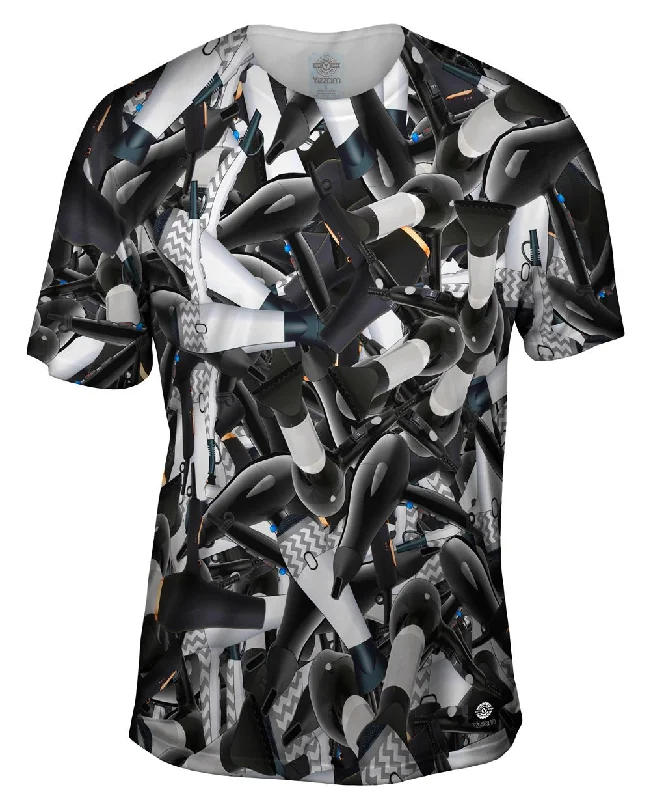 Men's distressed denim - look t - shirts with a rugged appealCosmetology Blow Dryers Men's distressed denim - look t - shirts with a rugged appealCosmetology Blow Dryers