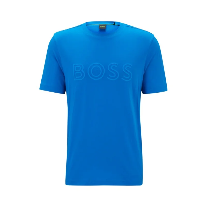 Men's moisture - wicking athletic t - shirts for intense workoutsCotton-jersey regular-fit T-shirt with logo artwork Men's moisture - wicking athletic t - shirts for intense workoutsCotton-jersey regular-fit T-shirt with logo artwork