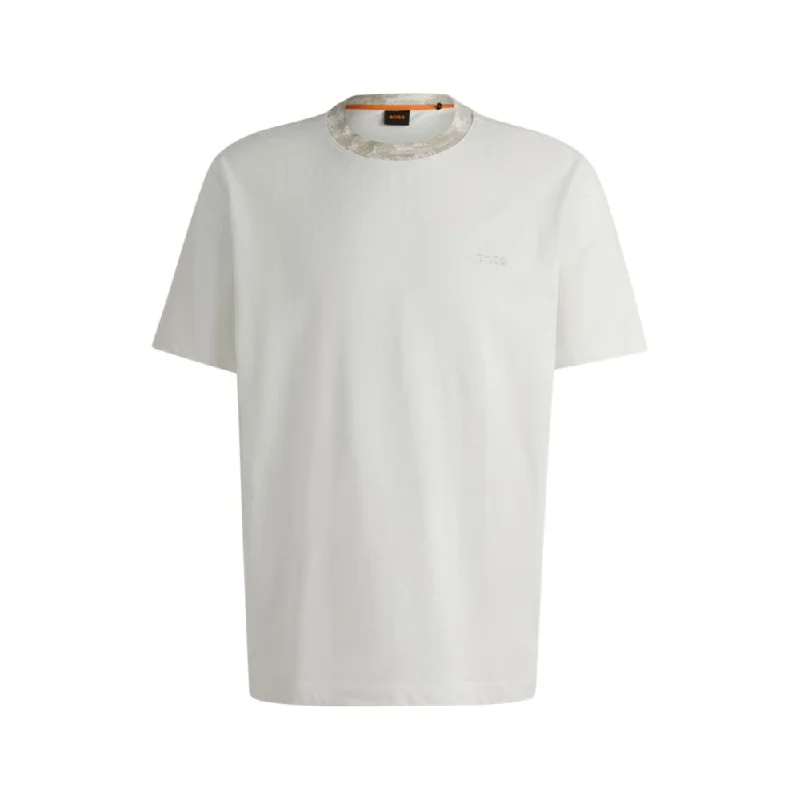 Men's antimicrobial t - shirts for odor - free freshness during travelCotton-jersey T-shirt with logo detail Men's antimicrobial t - shirts for odor - free freshness during travelCotton-jersey T-shirt with logo detail