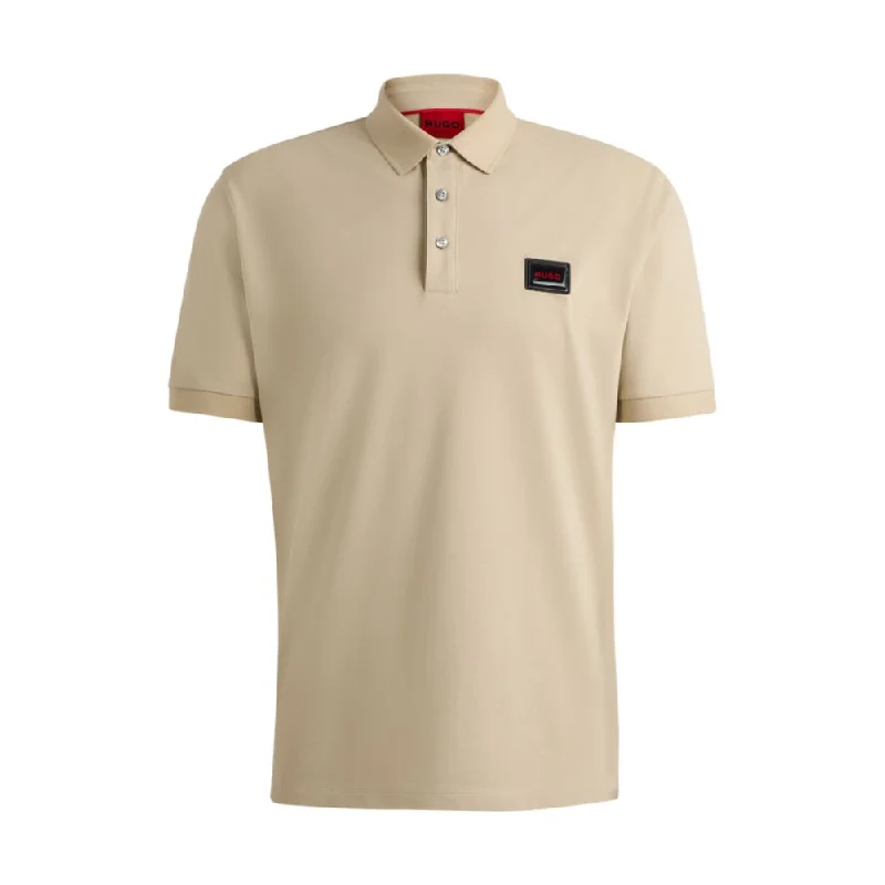 Men's antimicrobial t - shirts for odor - free freshness during travelCotton-piqu polo shirt with jelly logo label Men's antimicrobial t - shirts for odor - free freshness during travelCotton-piqu polo shirt with jelly logo label