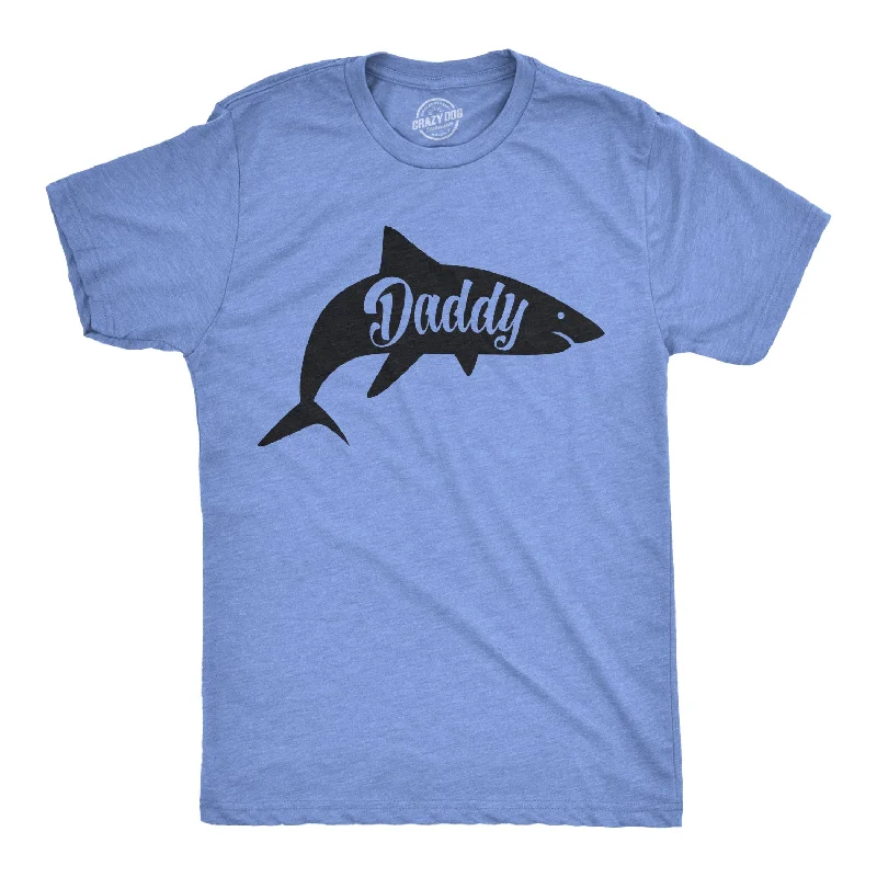 Men's eco - friendly recycled t - shirts for sustainable fashion choicesDaddy Shark Men's T Shirt Men's eco - friendly recycled t - shirts for sustainable fashion choicesDaddy Shark Men's T Shirt