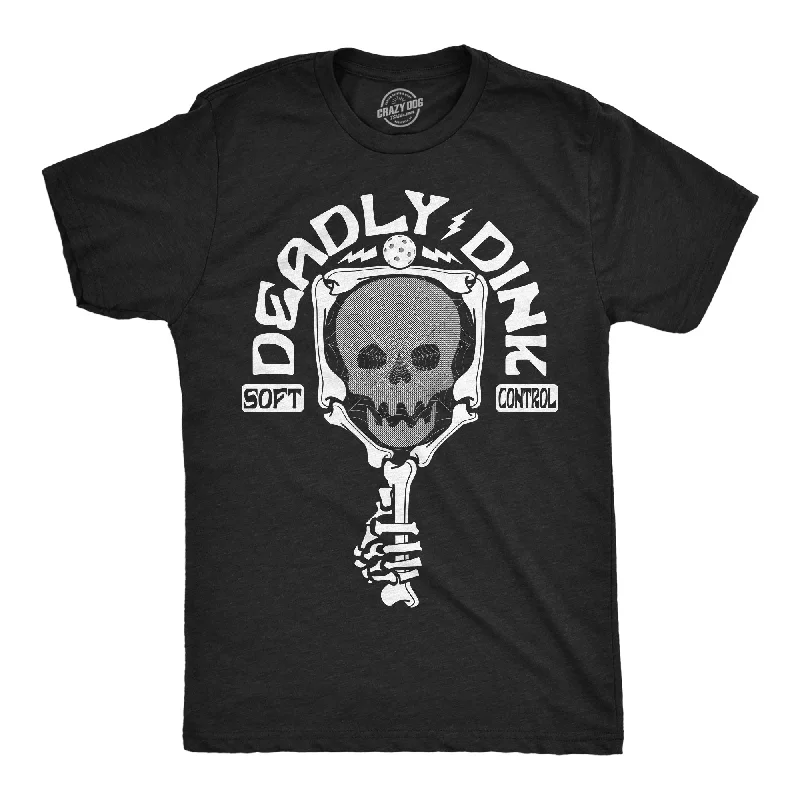 Men's polo t - shirts with a contrast collar for a preppy lookDeadly Dink Men's T Shirt Men's polo t - shirts with a contrast collar for a preppy lookDeadly Dink Men's T Shirt