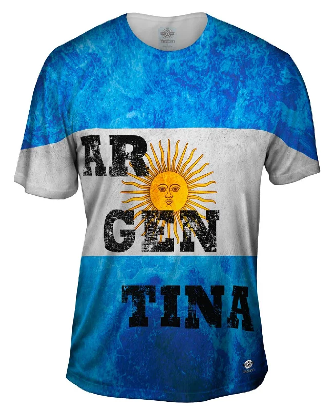 Men's moisture - wicking athletic t - shirts for intense workoutsDirty Argentina