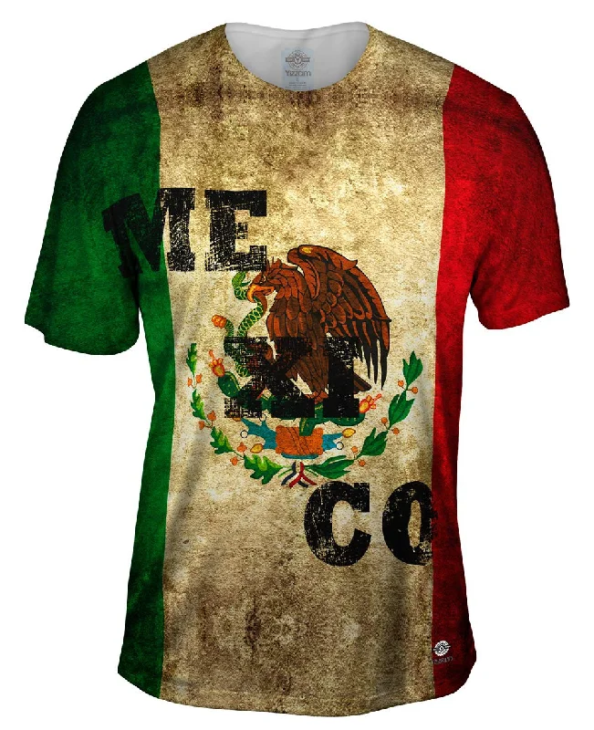 Men's v - neck muscle t - shirts for a body - building aestheticDirty Mexico