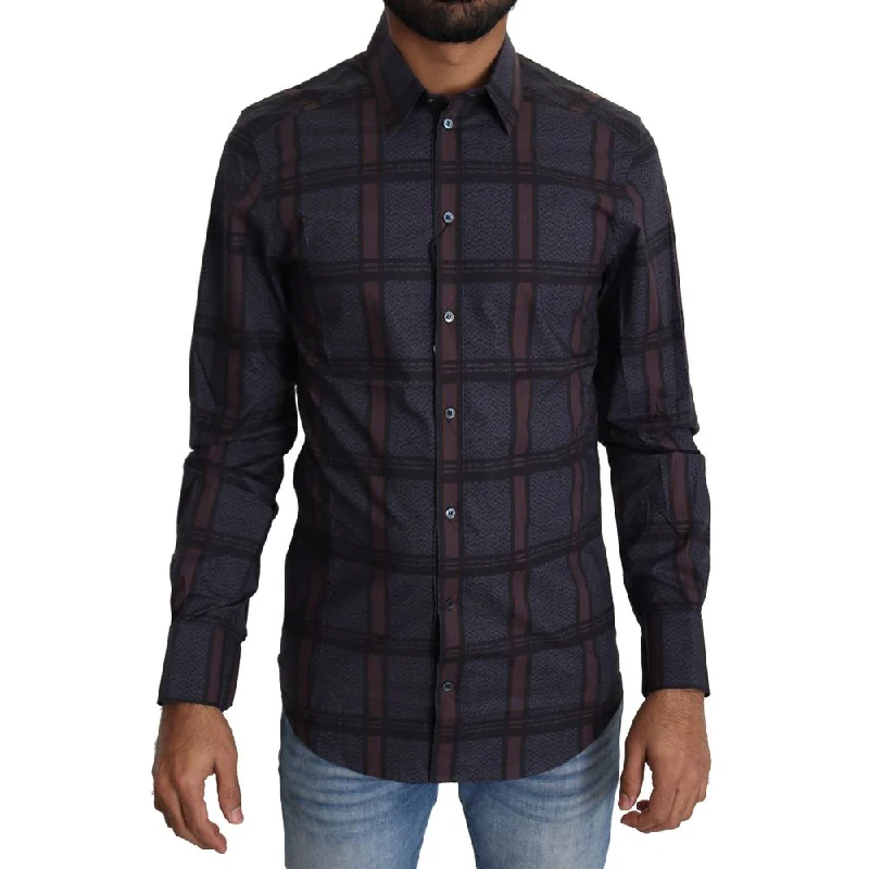 Men's polo t - shirts with a contrast collar for a preppy lookDolce & Gabbana Men's T-Shirt Men's polo t - shirts with a contrast collar for a preppy lookDolce & Gabbana Men's T-Shirt