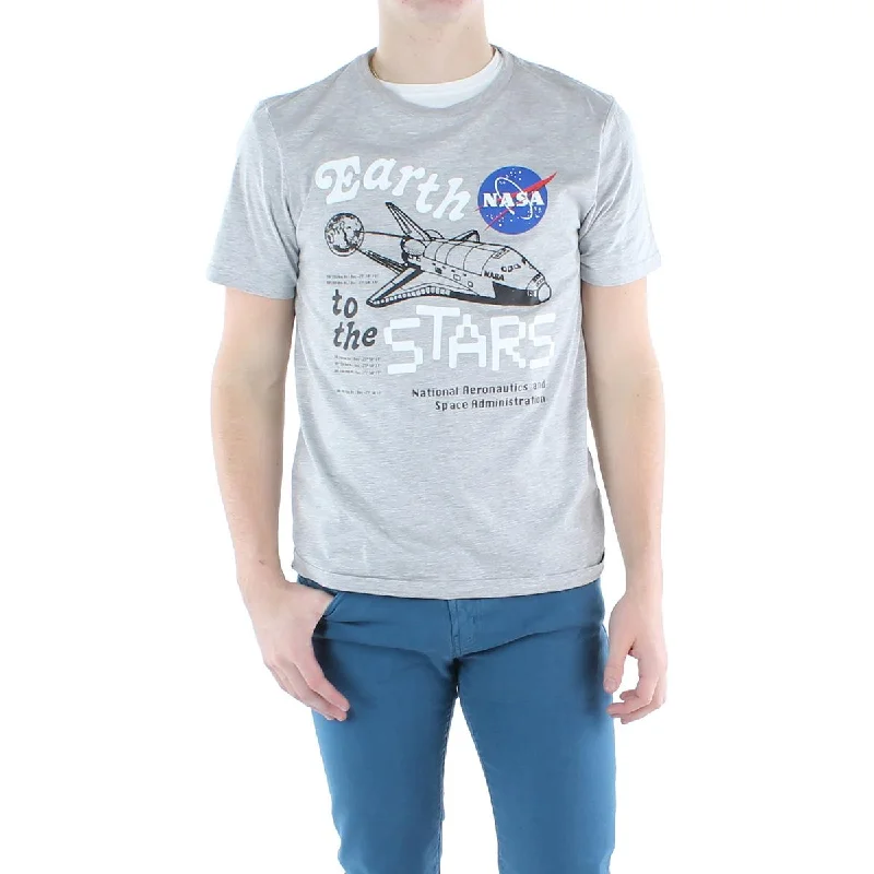 Men's antimicrobial t - shirts for odor - free freshness during travelEarth To Star Mens Printed Crewneck Graphic T-Shirt Men's antimicrobial t - shirts for odor - free freshness during travelEarth To Star Mens Printed Crewneck Graphic T-Shirt