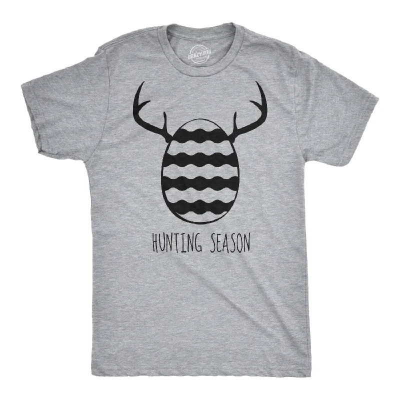 Men's ribbed t - shirts with a textured finish for added styleEast Egg Hunting Season Men's T Shirt