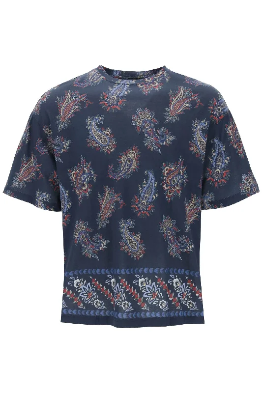 Men's v - neck muscle t - shirts for a body - building aestheticEtro Men's Paisley Print Crewneck T Men's v - neck muscle t - shirts for a body - building aestheticEtro Men's Paisley Print Crewneck T