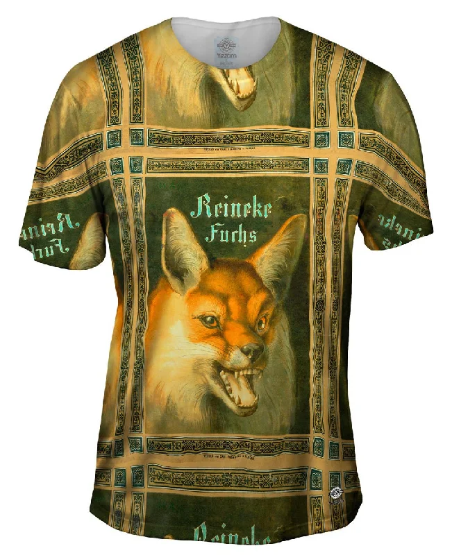 Men's long - sleeve henley t - shirts with button - down placketsFedor Alexis Flinzer - "Reynard the Fox" (1881)