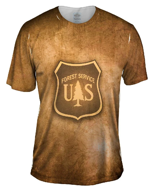 Men's eco - friendly recycled t - shirts for sustainable fashion choicesForest Service Box Men's eco - friendly recycled t - shirts for sustainable fashion choicesForest Service Box