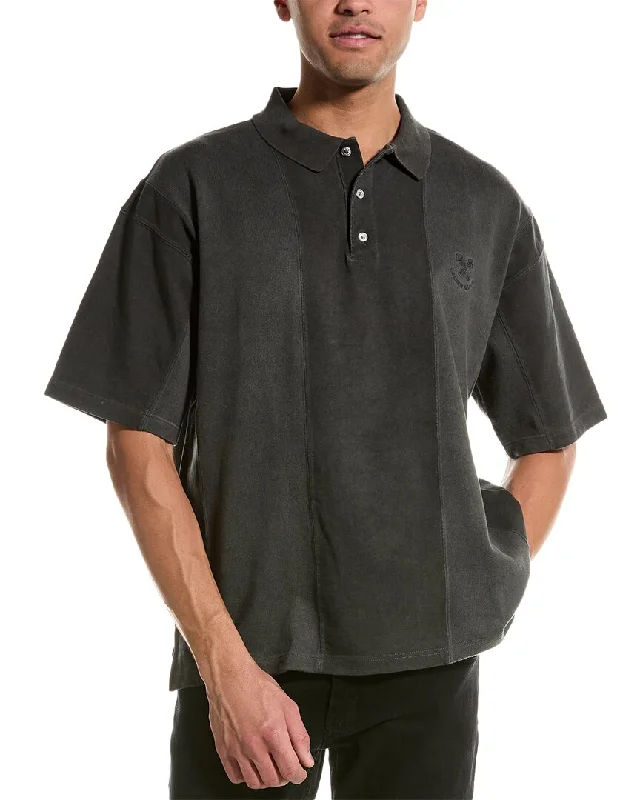Men's tie - dye t - shirts with a bohemian styleGolden Goose Polo Shirt