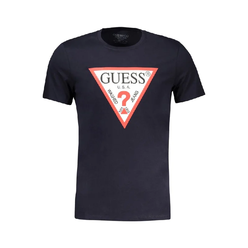 Men's polo t - shirts with a contrast collar for a preppy lookGuess Jeans Cotton Men's T-Shirt Men's polo t - shirts with a contrast collar for a preppy lookGuess Jeans Cotton Men's T-Shirt