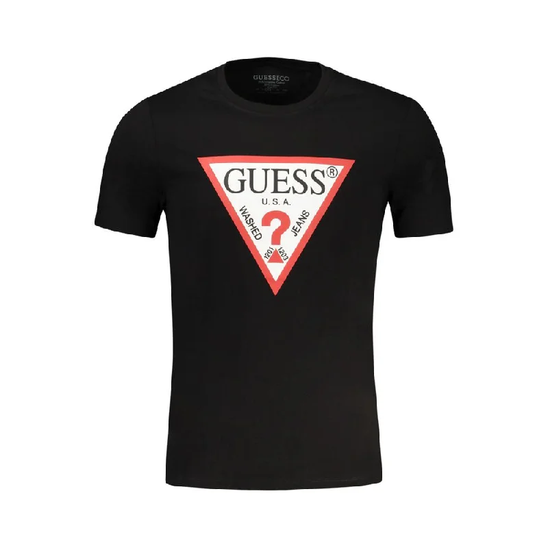 Men's tie - dye t - shirts with a bohemian styleGuess Jeans  Cotton Men's T-Shirt